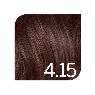 Revlonissimo 4.15 - Medium Mahogany Ash Brown / Revlonissimo Colorsmetique Permanent Hair Gel Color (60ml/2.0oz)