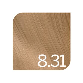 Revlonissimo 8.31 - Light Golden Ash Blonde / Revlonissimo Colorsmetique Permanent Hair Color (60ml/2.0oz)