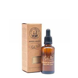 Captain Fawcett's Huile à barbe Booze & Baccy par Ricki Hall's (50ml/1.7oz) Captain Fawcett's Huile à barbe Booze & Baccy par Ricki Hall's (50ml/1.7oz)