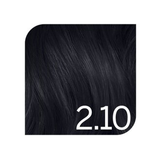 Revlonissimo 2.10 - Blue Black / Revlonissimo Colorsmetique Color & Care Permanent Hair Gel Color (60ml/2.0oz)