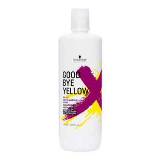 Schwarzkopf Professional Shampoing neutralisant "Goodbye Yellow" Schwarzkopf Professional Shampoing neutralisant "Goodbye Yellow"