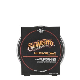 Suavecito Mustache Wax - Whiskey Bar (43g/1.5oz)