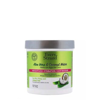 Every Strand Masque hydratant sans lourdeur "Aloe Vera & Coconut Water" Every Strand Masque hydratant sans lourdeur "Aloe Vera & Coconut Water"