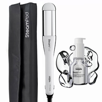 L'Oréal Professionnel Ensemble lisseur à vapeur SteamPod 4 + sérum lissant (50ml/1.7oz) L'Oréal Professionnel Ensemble lisseur à vapeur SteamPod 4 + sérum lissant (50ml/1.7oz)