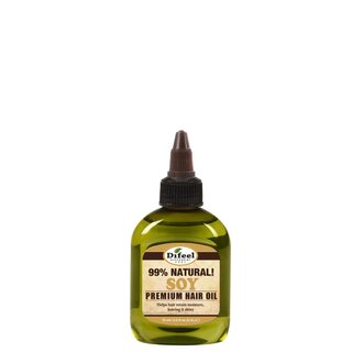 Difeel Huile de soja "Soy Premium Hair Oil"  (75ml/2.5oz)