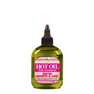 Difeel Traitement capillaire à l'huile chaude "Biotin Growth & Curl" (210ml/7.1oz) Difeel Traitement capillaire à l'huile chaude "Biotin Growth & Curl" (210ml/7.1oz)