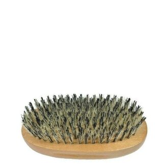 Brosse de paume ovale avec 9 rangs de poils de sanglier Brosse de paume ovale avec 9 rangs de poils de sanglier