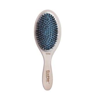 Olivia Garden EcoHair Eco-Friendly Bamboo Paddle Collection Oval Combo Brush