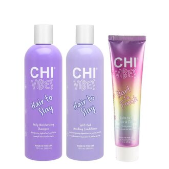 CHI Trio cheveux parfaits "Squad Goals Kit" (2x355ml/12.0oz, 85g/3.0oz)