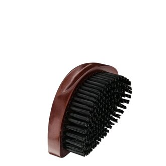 Suavecito Synthetic Mid-Grade Bristle Beard Brush - Cherry Wood