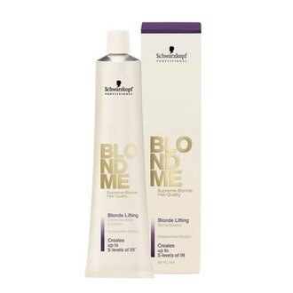 Schwarzkopf BlondMe Professional Crème blondeur à éclaircir "Blonde Lifting" (60ml/2.0oz) - Caramel Schwarzkopf BlondMe Professional Crème blondeur à éclaircir "Blonde Lifting" (60ml/2.0oz) - Caramel