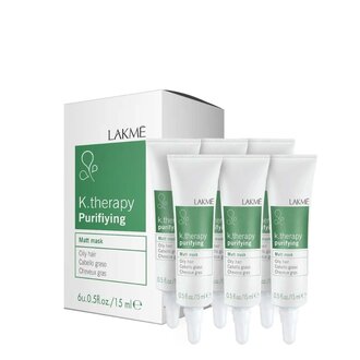 Lakmé Masque purifiant sébo-régulateur "K.Therapy Purifying" (6x15ml/0.5oz) Lakmé Masque purifiant sébo-régulateur "K.Therapy Purifying" (6x15ml/0.5oz)