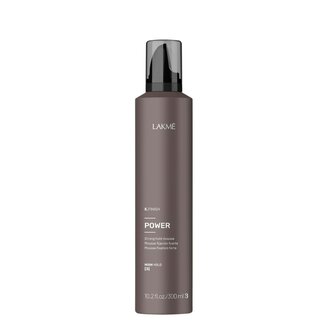 Lakmé Mousse fixation forte "K.Finish Power" (300ml/10.2oz) Lakmé Mousse fixation forte "K.Finish Power" (300ml/10.2oz)