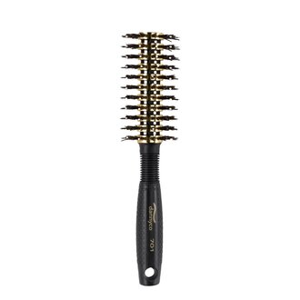 Dannyco Circular Porcupine Brush with Boar Bristles and Nylon