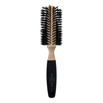 Dannyco Brosse ronde en poil de sanglier "Nature Pro" recouvert d'éponge Dannyco Brosse ronde en poil de sanglier "Nature Pro" recouvert d'éponge