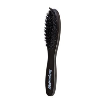 BaByliss PRO 4-Row Beard Brush with 100% Natural Soft Boar Bristles