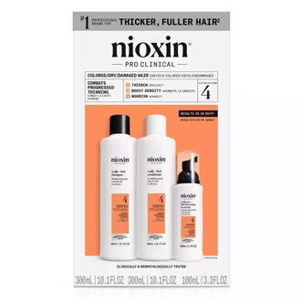 Nioxin System 4 Trio (2x 300ml/10.1oz, 100ml/3.38oz)
