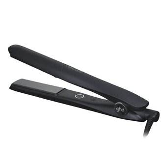 GHD Gold flat iron with 1" floating plates - Black