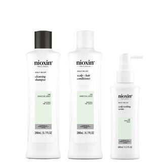 Nioxin Scalp Relief System Trio (2x 200ml/6.76oz, 100ml/3.4oz)