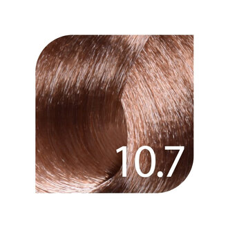 HueSee 10.7/10M - Very Light Blonde Matte / Color Cream Permanent Hair Color (100ml/3.38oz)