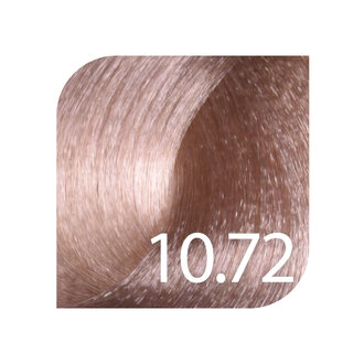 HueSee 10.72/10Mv - Very Light Blonde Matte Violet / Color Cream Permanent Hair Color (100ml/3.38oz)