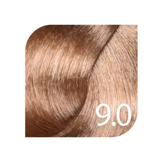 HueSee 9.0/9N - Light Blonde Natural / Color Cream Permanent Hair Color (100ml/3.38oz)