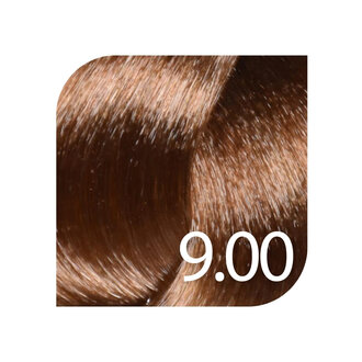 HueSee 9.00/9NN - Light Blonde Intense Natural / Color Cream Permanent Hair Color (100ml/3.38oz)