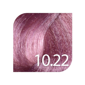 HueSee 10.22/10VV - Very Light Blonde Intense Violet / Color Cream Permanent Hair Color (100ml/3.38oz)