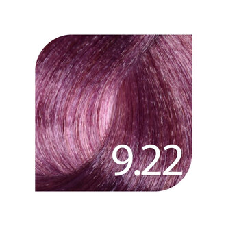 HueSee 9.22/9VV - Light Blonde Intense Violet / Color Cream Permanent Hair Color (100ml/3.38oz)