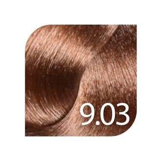 HueSee 9.03/9Ng - Light Blonde Gold / Color Cream Permanent Hair Color (100ml/3.38oz)
