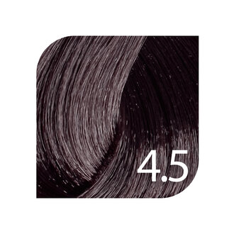 HueSee 4.5/4B - Medium Brown Browny / Color Cream Permanent Hair Color (100ml/3.38oz)