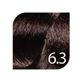 HueSee 6.3/6G - Dark Blonde Gold / Color Cream Permanent Hair Color (100ml/3.38oz)