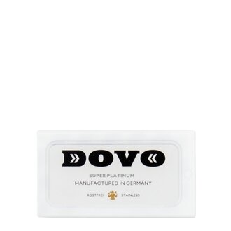 Dovo Solingen Super Platinum Double Edge Razor Blades - (Pack of 10)