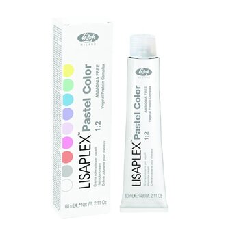 Lisap Milano Yellow Sunflower / Lisaplex Pastel Semi-Permanent Color Haircolor Cream (60ml/2.1oz)
