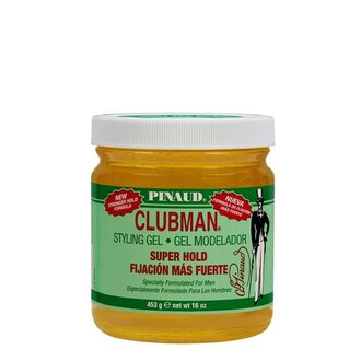 Clubman Pinaud Gel coiffant "Super Hold" (453g/16.0oz)