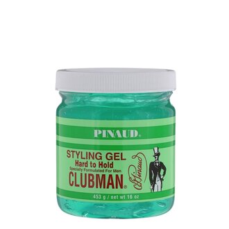 Clubman Pinaud Gel coiffant "Hard to Hold" (453g/16.0oz)