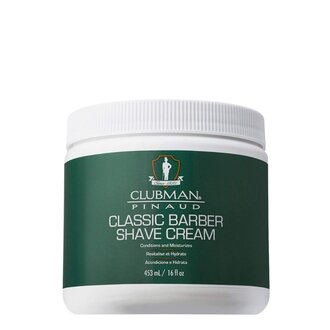 Clubman Pinaud Classic Barber Shave Cream (453ml/16.0oz)