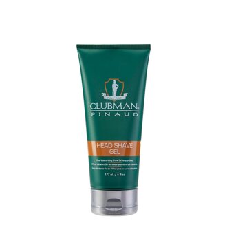 Clubman Pinaud Gel de rasage pour le cuir chevelu "Head Shave Gel" (177ml/6.0oz)
