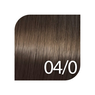 Wella Shinefinity 04/0 - Medium brown natural / Wella Shinefinity Zero Lift Glaze Demi Permanent Gel-Cream Color (60ml/2.0oz)