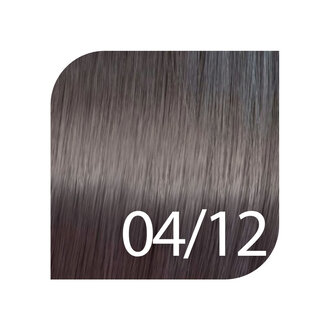Wella Shinefinity 04/12 - Medium brown ash matte / Wella Shinefinity Zero Lift Glaze Demi Permanent Gel-Cream Color (60ml/2.0oz)