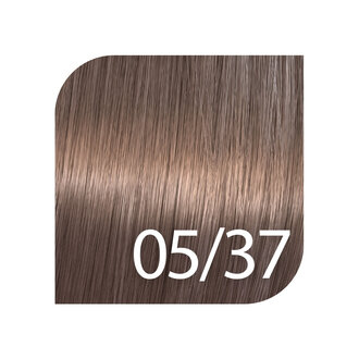 Wella Shinefinity 05/37 - Light brown gold brown / Wella Shinefinity Zero Lift Glaze Demi Permanent Gel-Cream Color (60ml/2.0oz)