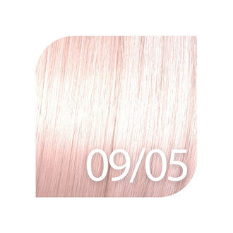 Wella Shinefinity 09/05 - Very light blonde natural mahogany / Wella Shinefinity Zero Lift Glaze Demi Permanent Gel-Cream Color (60ml/2.0oz)