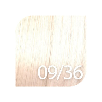 Wella Shinefinity 09/36 - Very light blonde gold violet / Wella Shinefinity Zero Lift Glaze Demi Permanent Gel-Cream Color (60ml/2.0oz)