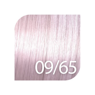Wella Shinefinity 09/65 - Very light blonde violet mahogany / Wella Shinefinity Zero Lift Glaze Demi Permanent Gel-Cream Color (60ml/2.0oz)