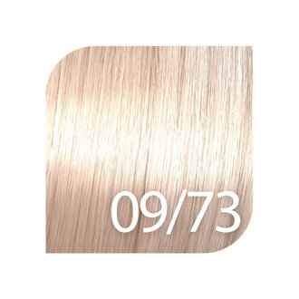 Wella Shinefinity 09/73 - Very light blonde brown gold / Wella Shinefinity Zero Lift Glaze Demi Permanent Gel-Cream Color (60ml/2.0oz)