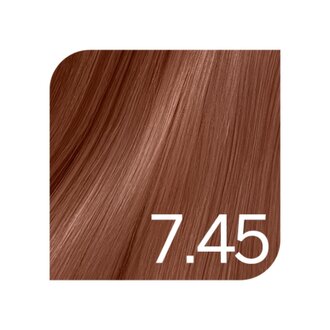 Revlonissimo 7.45 - Medium Copper Mahogany Blonde / Revlonissimo Colorsmetique Permanent Hair Color (60ml/2.0oz)