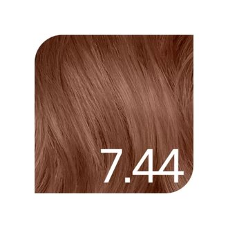 Revlonissimo 7.44 - Medium Intense Copper Blonde / Revlonissimo Colorsmetique Permanent Hair Color (60ml/2.0oz)