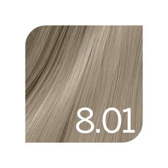 Revlonissimo 8.01 - Light Natural Ash Blonde / Revlonissimo Colorsmetique Permanent Hair Color (60ml/2.0oz)