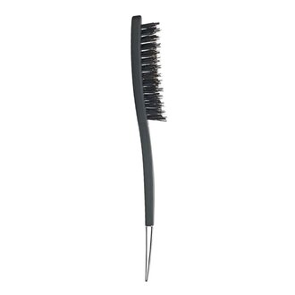 KENT. Salon Backcomb Brush Boar and Nylon Bristle