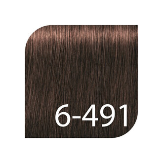 Schwarzkopf Igora Royal Professional 6-491 - Blond Foncé Beige Violet Cendré / Coloration crème permanente "Igora Royaltakeover Dusted Red" (60ml/2.1oz) Schwarzkopf Igora Royal Professional 6-491 - Blond Foncé Beige Violet Cendré / Coloration crème permanente "Igora Royaltakeover Dusted Red" (60ml/2.1oz)